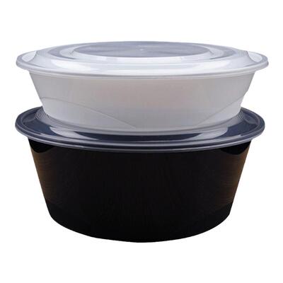 康厨一次性餐盒食品级塑料大号盆