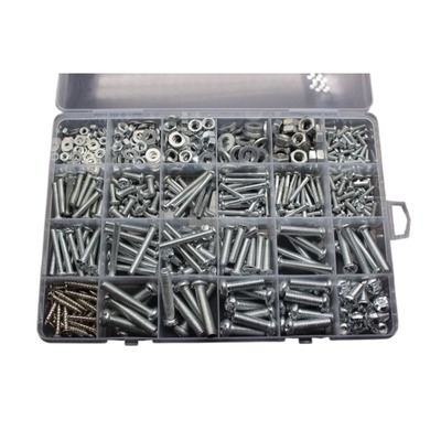 螺丝螺母套装大全家装五金配件混合小号盒套混装各种垫组装标准件