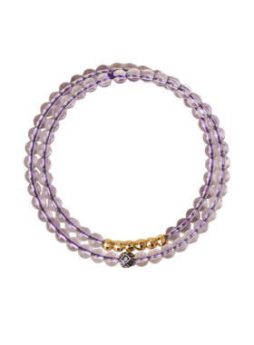 九紫离火上岸招财转运紫晶手串