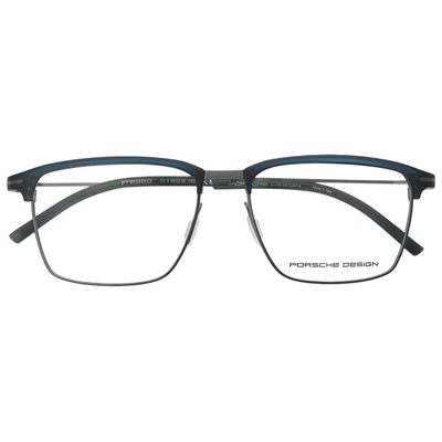 保时捷男款时尚复古眉框眼镜架