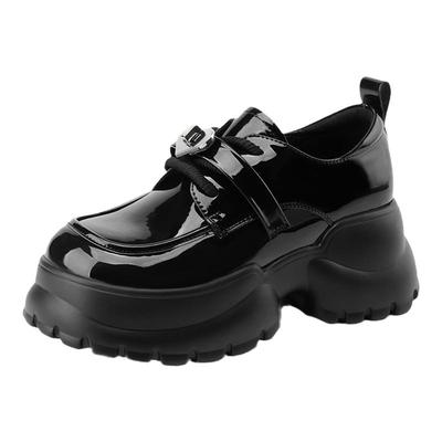 达芙妮官方旗舰店松糕乐福小皮鞋