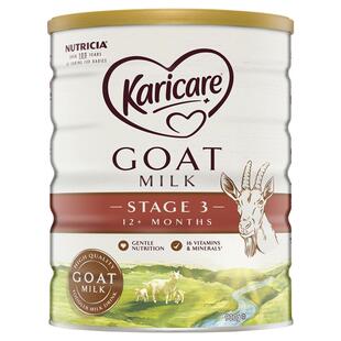 澳洲可瑞康Karicare Goat婴幼儿山羊奶粉3段900g直邮