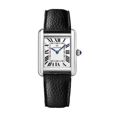 百陀士方形手表女高级感腕表