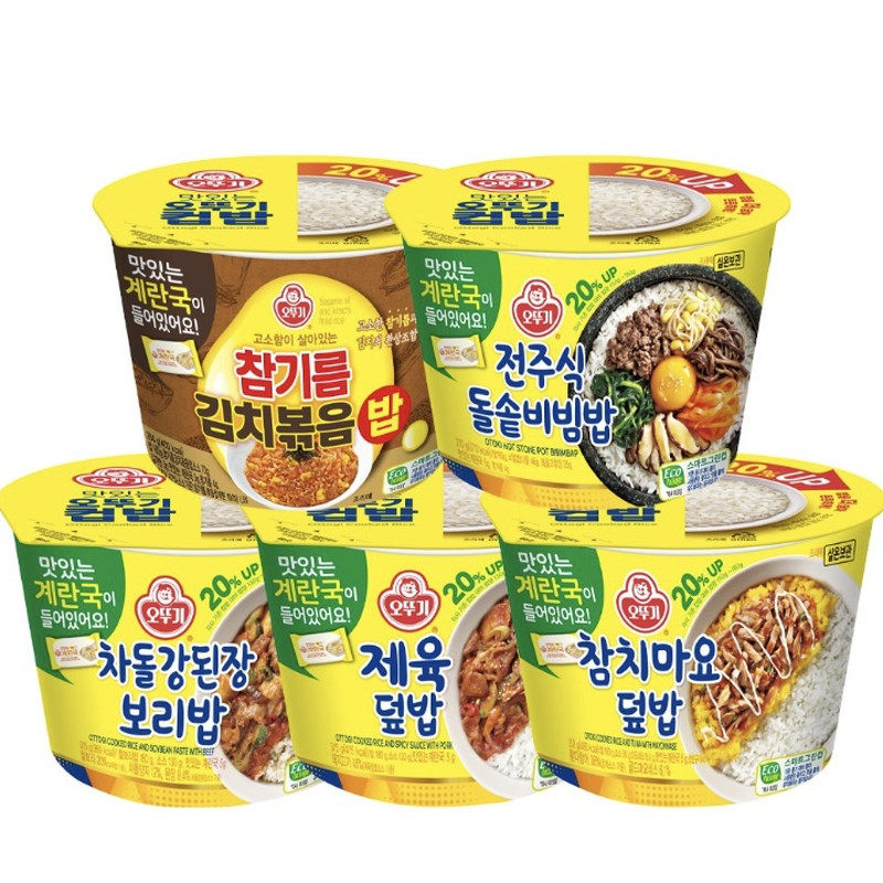 韩国直邮不倒翁速食盖饭微波即食