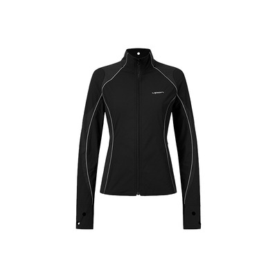 修身撞色运动外套上衣