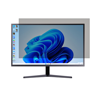 台式电脑防窥膜19寸显示器屏幕防偷窥膜防蓝光保护膜27护眼防辐射防反光免贴21.5寸23寸24寸32笔记本隐私贴膜