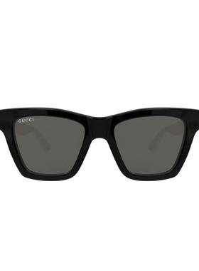 开云眼镜 古驰GUCCI男女同款猫眼轻质板材全框太阳镜墨镜GG1714S