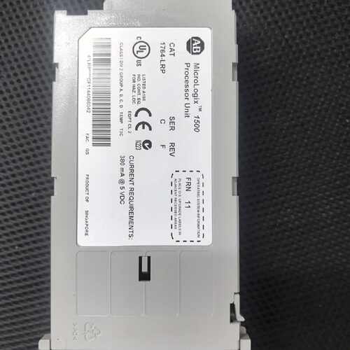 询价-AB 1764-LRP处理器模块MicroLogix 150