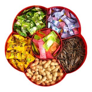 轻奢过年春节果盘家用客厅茶几干果盘糖果盒年货坚果盘零售收纳盒