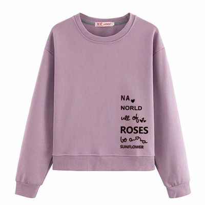 春秋纯棉短款卫衣女时尚洋气减龄宽松显瘦休闲百搭小个子高腰上衣