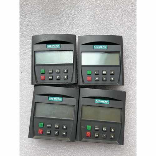 下单前咨询出西门子面板四个，型号6SE6400-0BE00-0AA1，