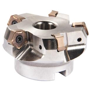 快进给MFPN66063R-5T-M铣刀盘66度平面开粗刀盘配PNMU090508刀片