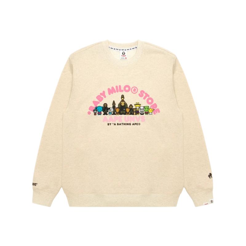 Aape联名BABYMILOSTORE卫衣