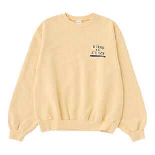 MOUSSY 冬季新品怀旧感物件印花棉质套头卫衣女010HA890-4771