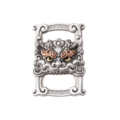 琢匠s925银藏传支巴扎挂件配饰