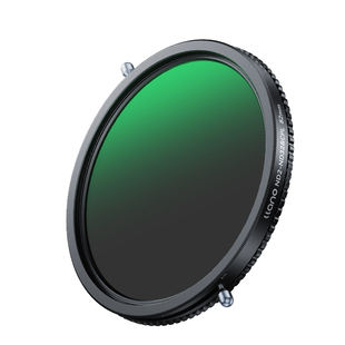 绿巨能可调ND减光镜+CPL偏振镜 二合一滤镜ND2-32可变nd滤镜67/72/77/82mm适用佳能索尼富士尼康相机防过曝