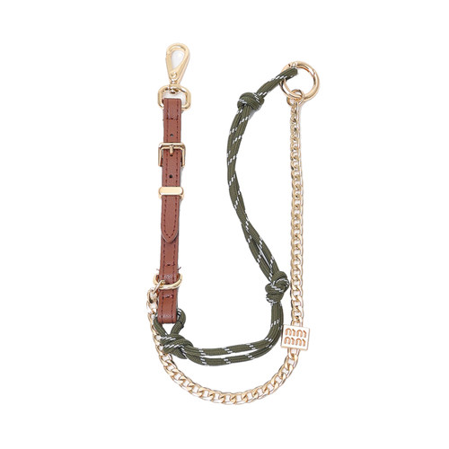 适用珑骧miu系肩带改造龙骧mini饺子包腋下背带加长珍珠链条配件