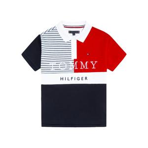 TOMMY儿童正品官方夏季新品男童童装Polo衫中大童短袖