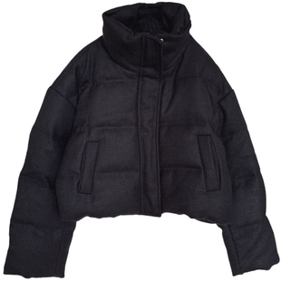 羽绒服女款冬季立领加厚高级感洋气欧货时髦短款巨好看爆款外套潮