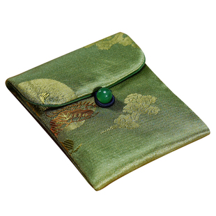 悟追高档刺绣首饰收纳布袋子手镯珠宝包装袋纽扣银行卡文玩手串包