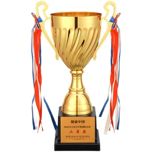 金属奖杯定制银铜学校运动会比赛订定做高档奖牌儿童冠军篮球奖杯