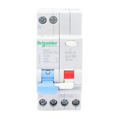 施耐德 EZ7DPN Vigi漏电断路器1P+N C6A10A16A20A2A/32A40A 4.5kA