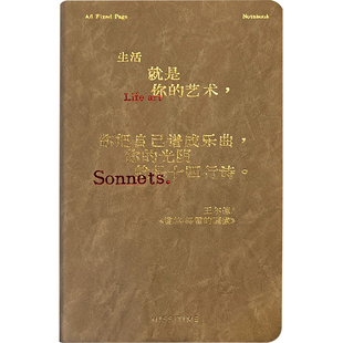 拾光软皮革烫金封面定页手账本B6笔记本记事本192页再芸纸空白点阵综合内页不断墨迷你口袋本weeks