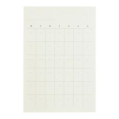 midori旗舰店自填式日程安排贴纸