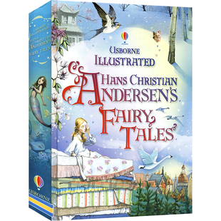 Usborne Illustrated Hans Christian Andersen's Fairy Tales 安徒生童话插图故事合集12个故事 英语课外阅读 英文原版进口图书