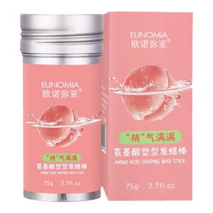 儿童氨基酸水蜜桃发蜡棒碎发整理膏编发神器定型固体免洗碎发棒