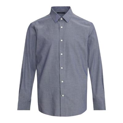 【免烫】SCOFIELD男士24年春季新款棉质简约百搭舒适商务长袖衬衫