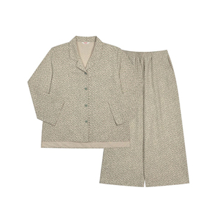 Ullala乌拉拉韩国进口睡衣女秋冬甜美碎花长袖大码家居服套装休闲