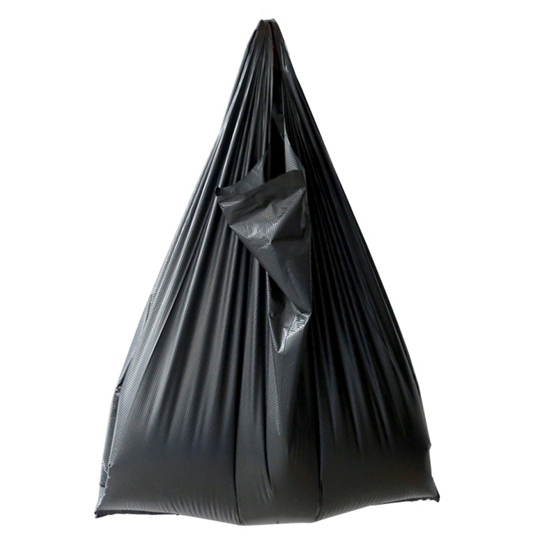 厨余背心式塑料袋小号一次性黑色加厚垃圾袋家用手提式特大号商用