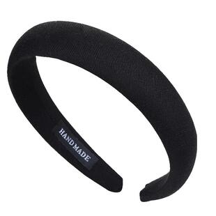 高颅顶头箍韩国显脸小加厚海绵高级感发箍高端发卡女碎发防滑发夹