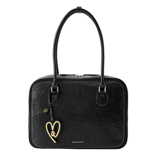 陈都灵同款 AmazingSong乙颂吐司包大号头层牛皮手提单肩包冬季新