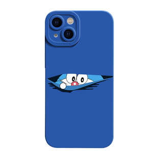 蓝胖子iPhone17手机壳苹果15pro max个性14创意12高级11新款xr保护套mini男女6液态16硅胶se3软13简约7/8plus