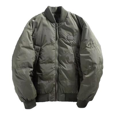 逸古森美式重磅加厚短款棉衣