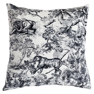 北欧ins轻奢抱枕高档软包沙发客厅靠垫汽车床头靠枕背枕套不含芯