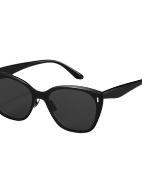 新款大框猫眼墨镜女未来感高级偏光高清太阳镜开车防晒防紫外线潮