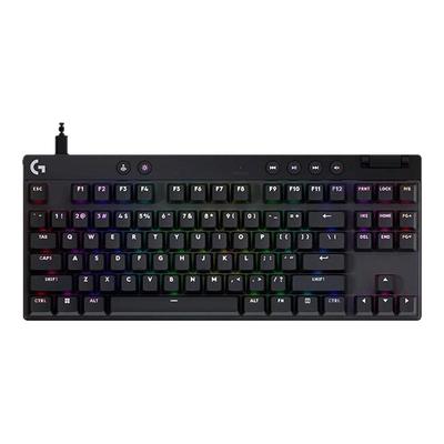 罗技G PRO X TKL RAPID磁轴有线机械键盘电竞无畏契约FPS射击游戏