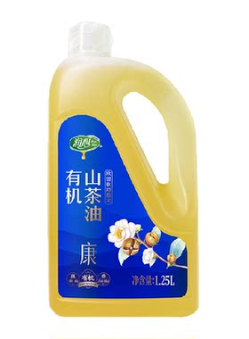 润心有机山茶油压榨食用油1.25L