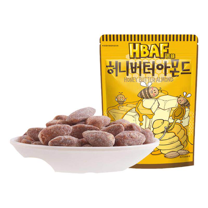 韩国进口芭蜂蜂蜜黄油扁桃仁250g