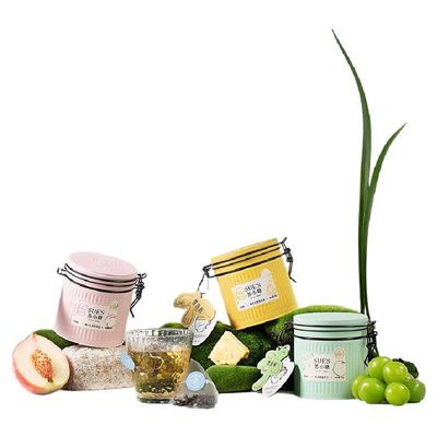 苏小糖花茶礼盒2025年新款白桃茉莉味水果茶包圣诞礼物送老师女生