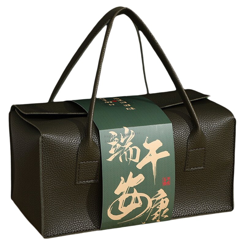 年货零食伴手礼盒皮质礼品包装