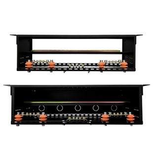 3u4u机柜配电箱单元加厚板材22位单联开位机柜配电箱2u零排地排导轨配电单元