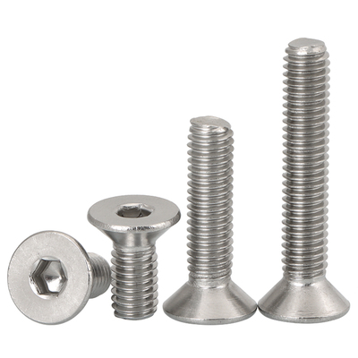 304不锈钢沉头螺丝内六角