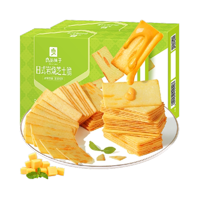 良品铺子独立包装饼干240g×2盒