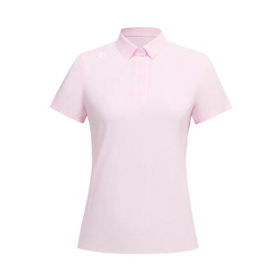 DESCENTEGOLF迪桑特高尔夫PRO女士防晒四面弹短袖POLO衫