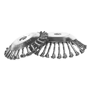 割草机钢丝盘8寸打草头除草石头神器钢丝轮汽油通用打草机配件