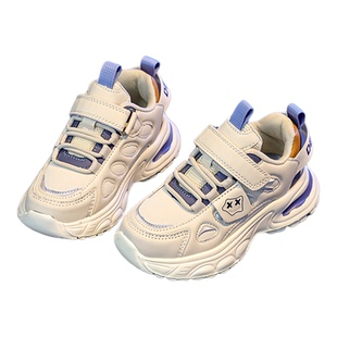 阿童木男童鞋2026新款春季软底儿童跑步运动老爹鞋男孩小白鞋防滑